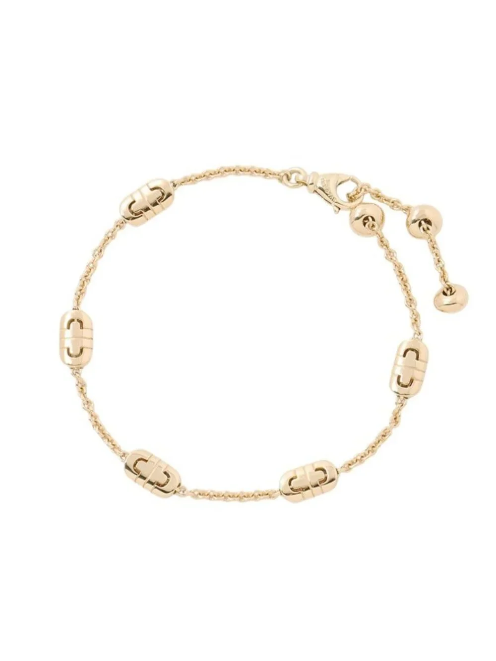 Bvlgari Bracelet Palentesi 5 Motif 18k Yellow Gold